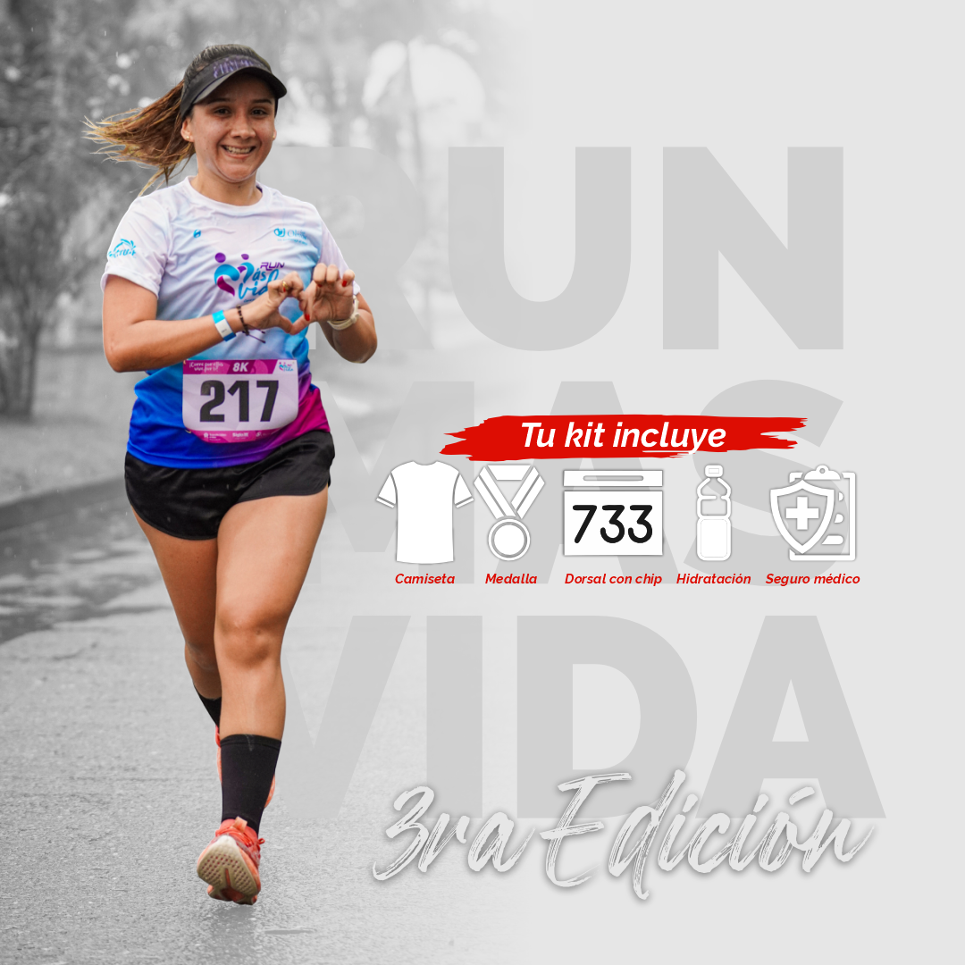 Inscripción Run Más Vida